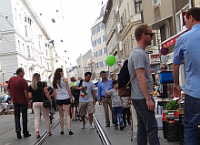 Menschen zu Fuß unterwegs - Datenstandard Fußverkehrszählung