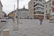 Begegnungszone von Villach